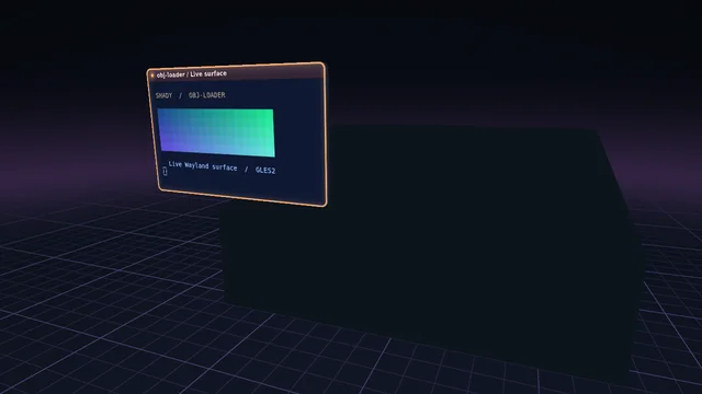 Shady headless capture of obj-loader: Loaded OBJ environment geometry